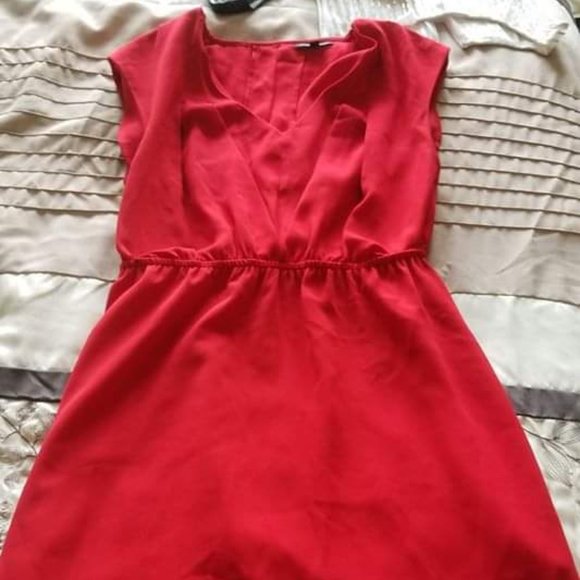 Red Warehouse Dress XS/S - Picture 2 of 2